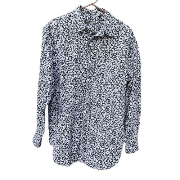 Lyle & Scot size L 100% cotton button front shirt. - Picture 1 of 7